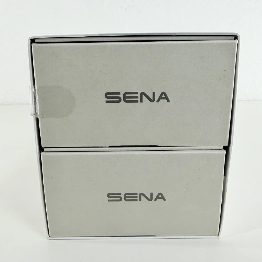 SENA 60S Motorcycle Communication Headset with WAVE, Mesh, Bluetooth DUAL PACK